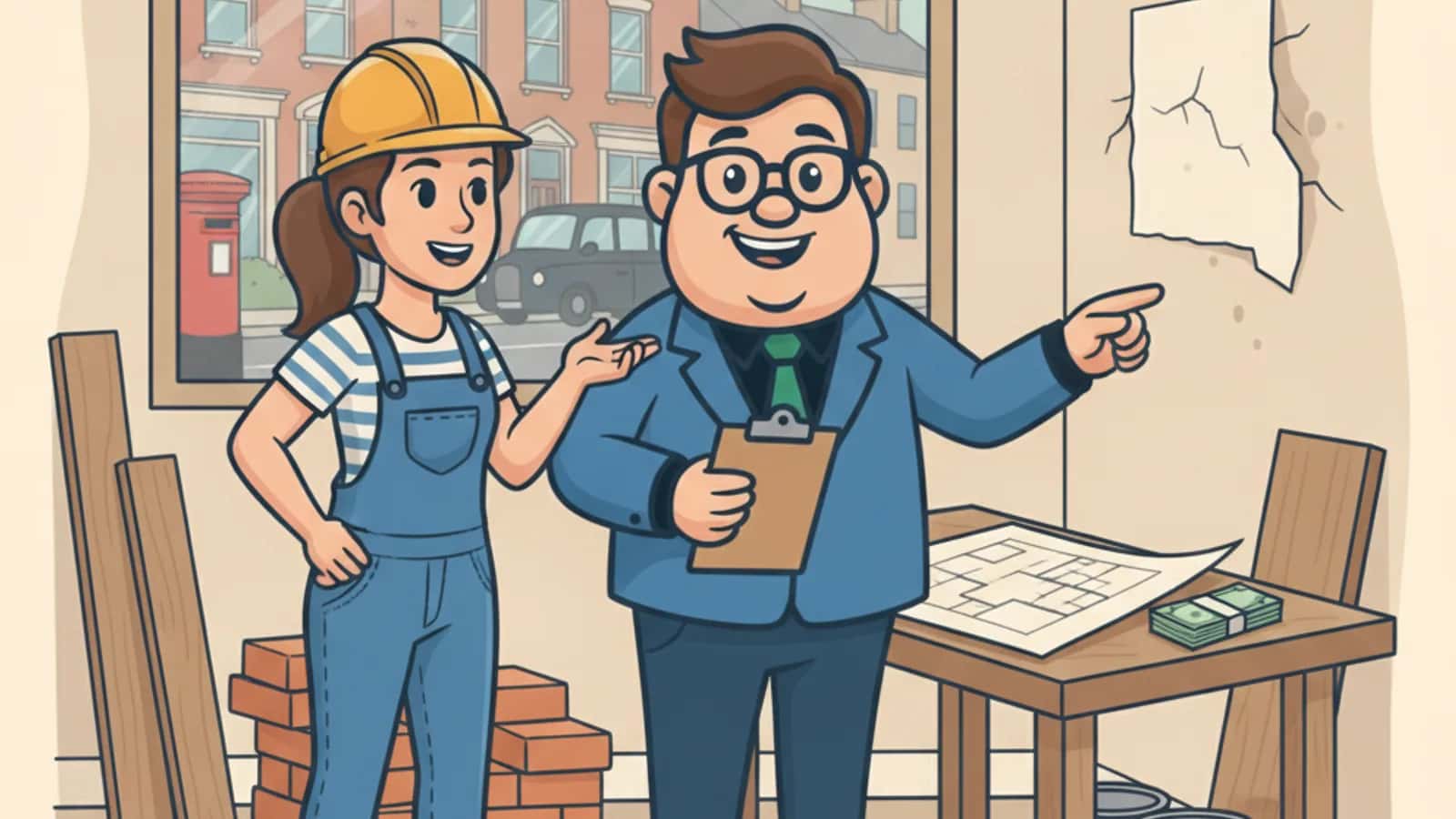 Fred explaining Buy-to-Let Bridging Loan and How Does It Work to a UK business owner