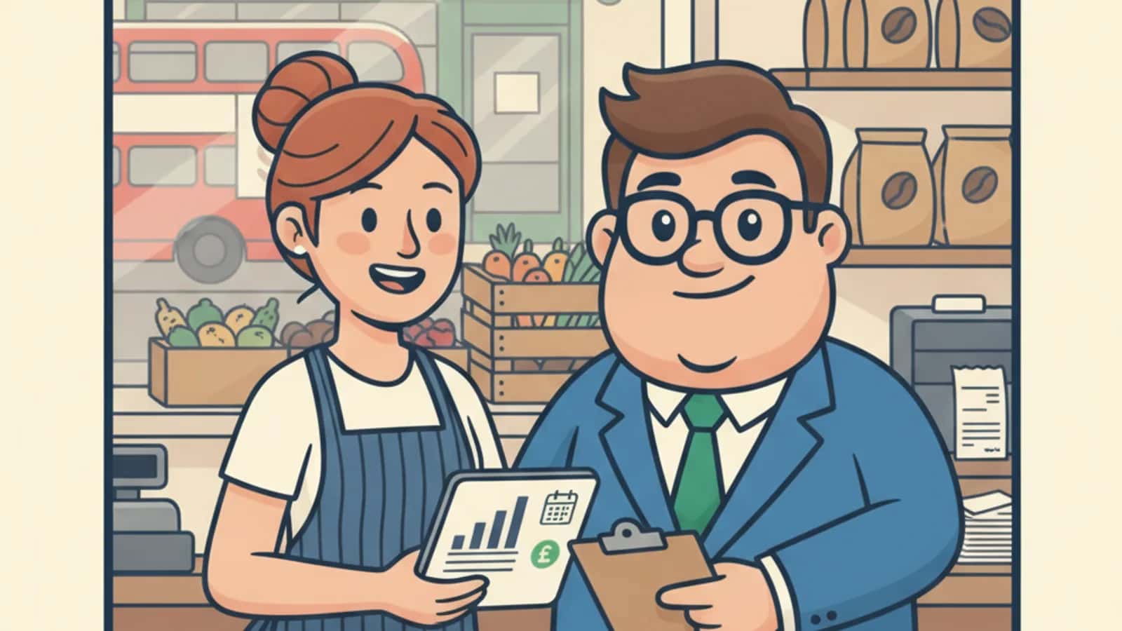Fred helping a UK business owner compare Invoice Financing for Seasonal UK Businesses: Using Your Sales Ledger to Manage...