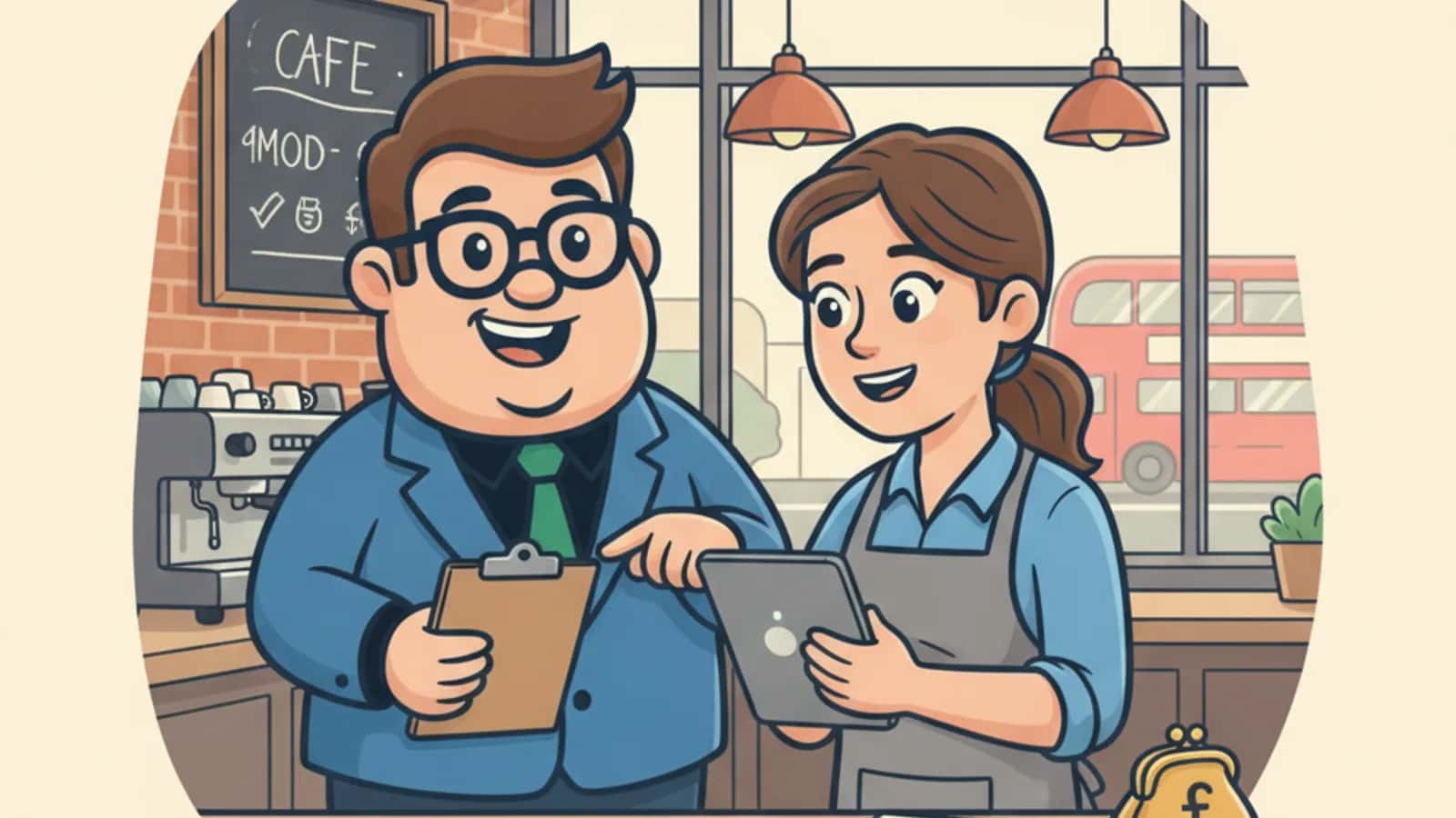 Fred helping a UK business owner compare Bad Credit Business Loans UK: What Lenders Check and Realistic Options