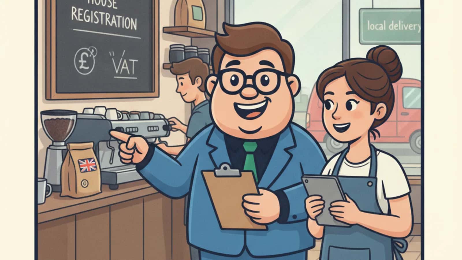 Fred helping a UK business owner compare How to Improve Your Chances of Business Credit Card Approval in 2026