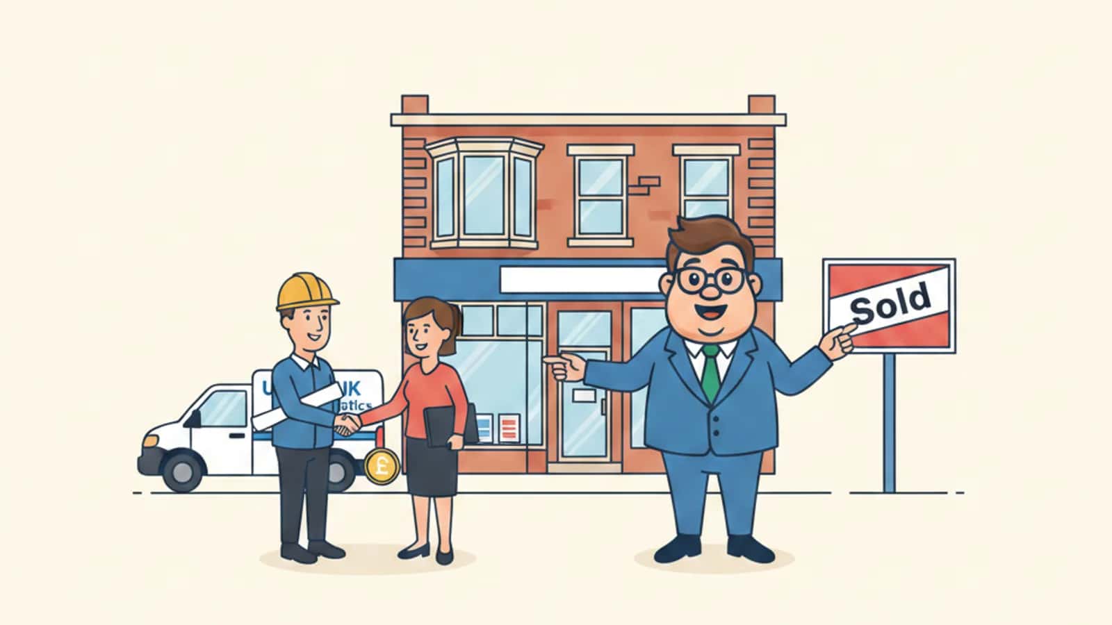 Fred helping a UK business owner compare Bridging Loan Exit Strategies: Sale - Your Complete Guide to Property Sale Exits