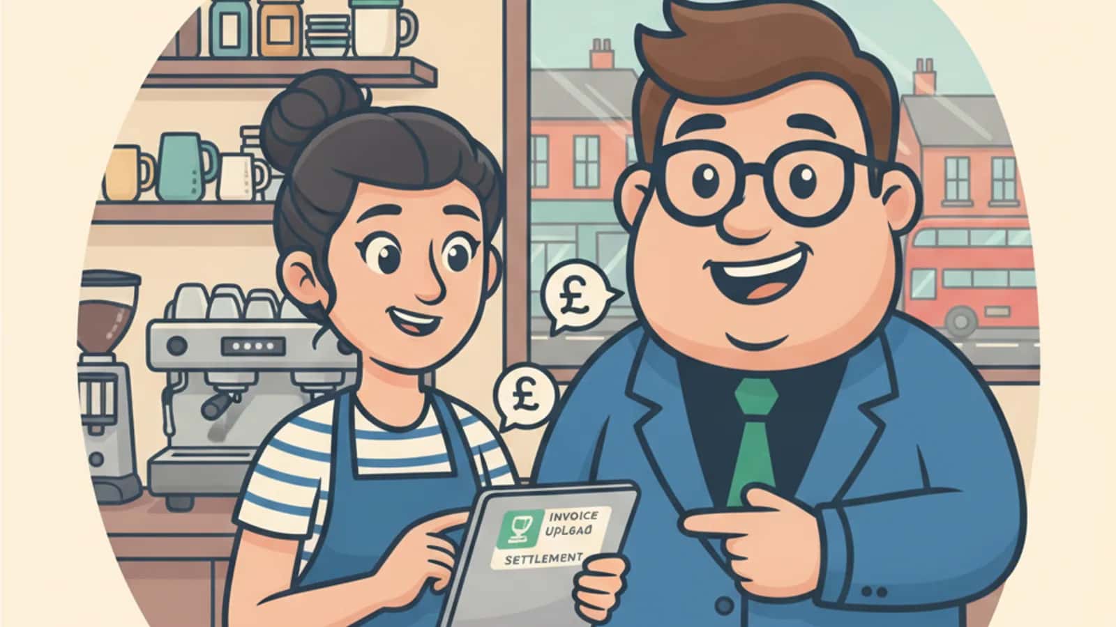 Fred explaining Invoice Finance and How Does It Work to a UK business owner