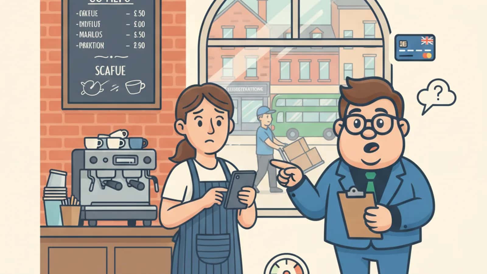 Fred helping a UK business owner compare Does Applying for a Business Credit Card Affect Your Personal Credit Score