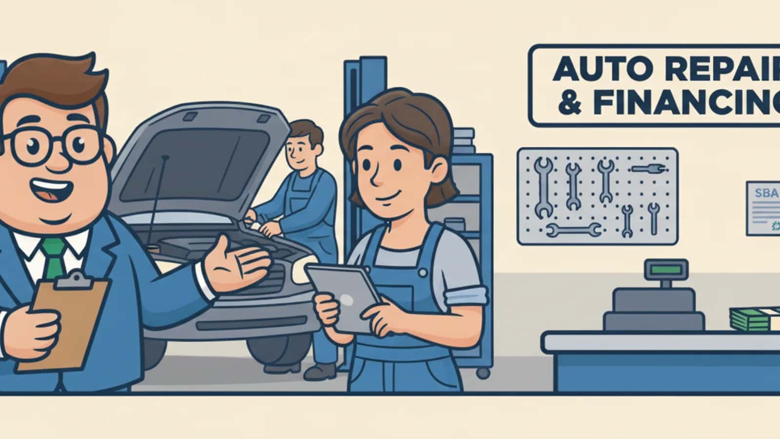 Fred helping a US business owner compare No Credit Check Business Loans: What Exists, What They Cost, and Safer Options