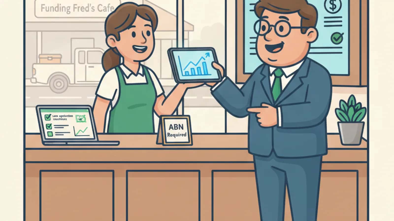 Fred explaining How Will the New Financial Services Regulations Change Borrowing for Small Businesses in Australia to a...