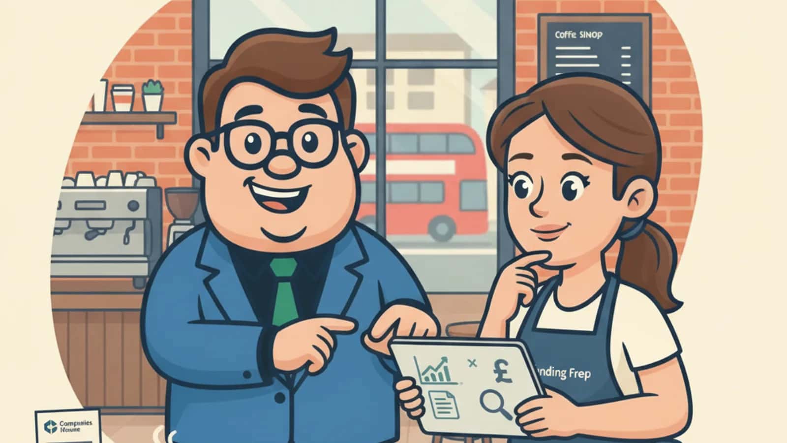 Fred explaining Credit Card Companies Check My Business Eligibility to a UK business owner
