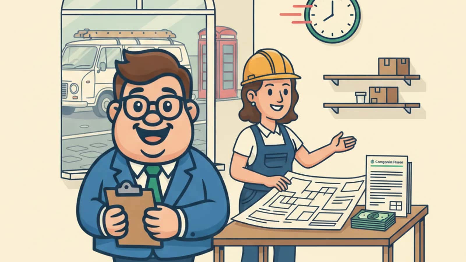 Fred helping a UK business owner compare How Fast Can a Bridging Loan Complete? UK Timelines, Documents and Delays