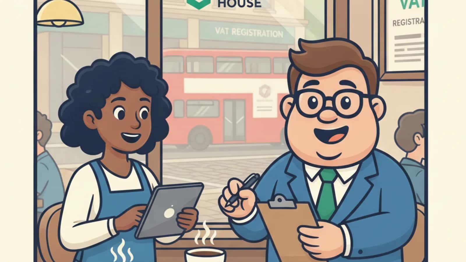 Fred helping a UK business owner compare Start Up Loans UK: How the Government-Backed Scheme Works and Who Qualifies
