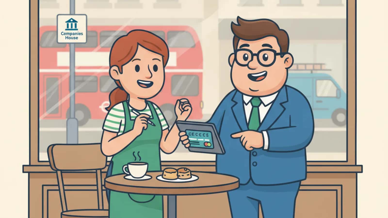 Fred helping a UK business owner compare How to Use a Business Credit Card for Cash Flow Without Building Persistent Debt