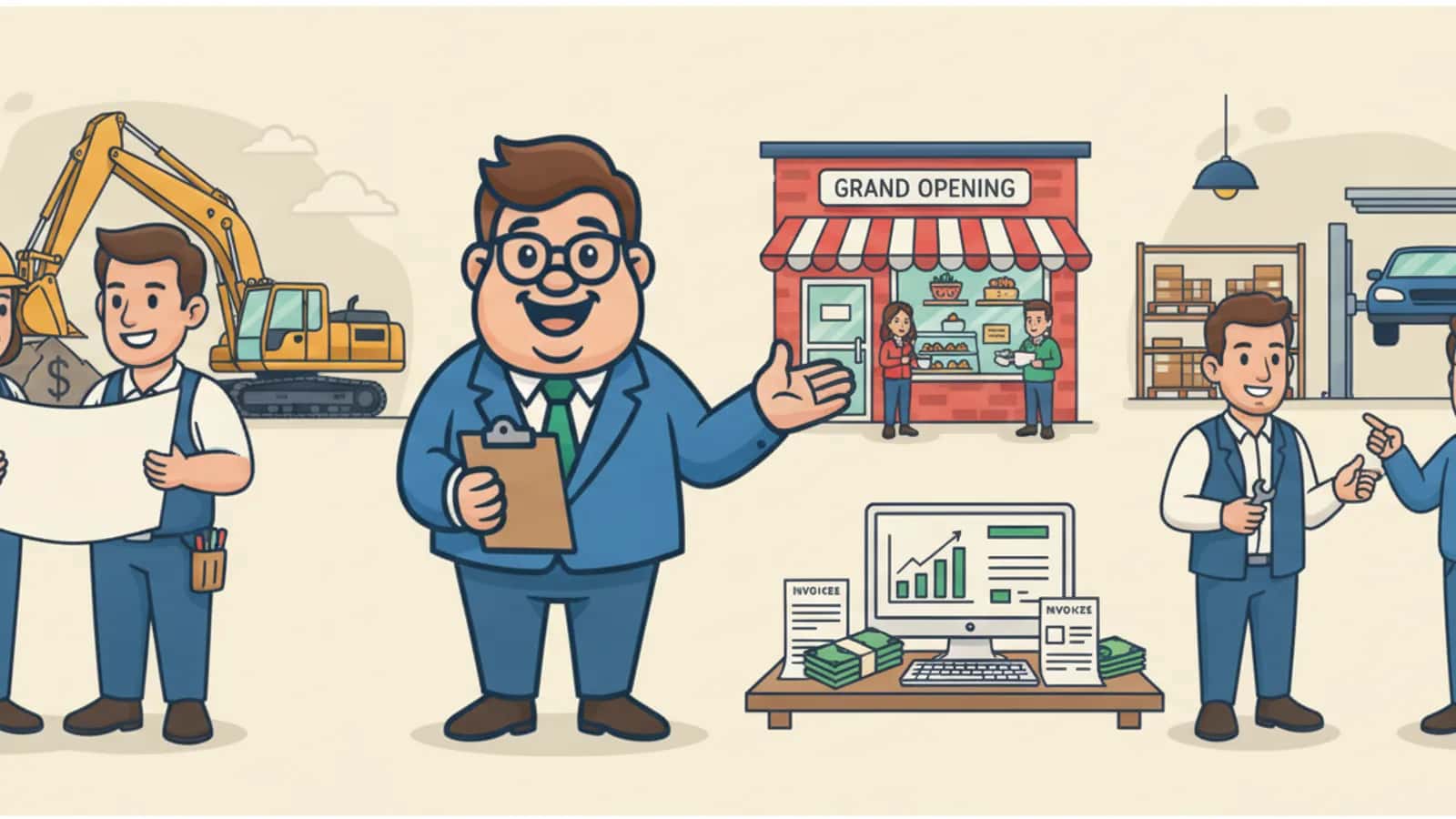 Fred explaining Main Uses of Business Loans to a US business owner