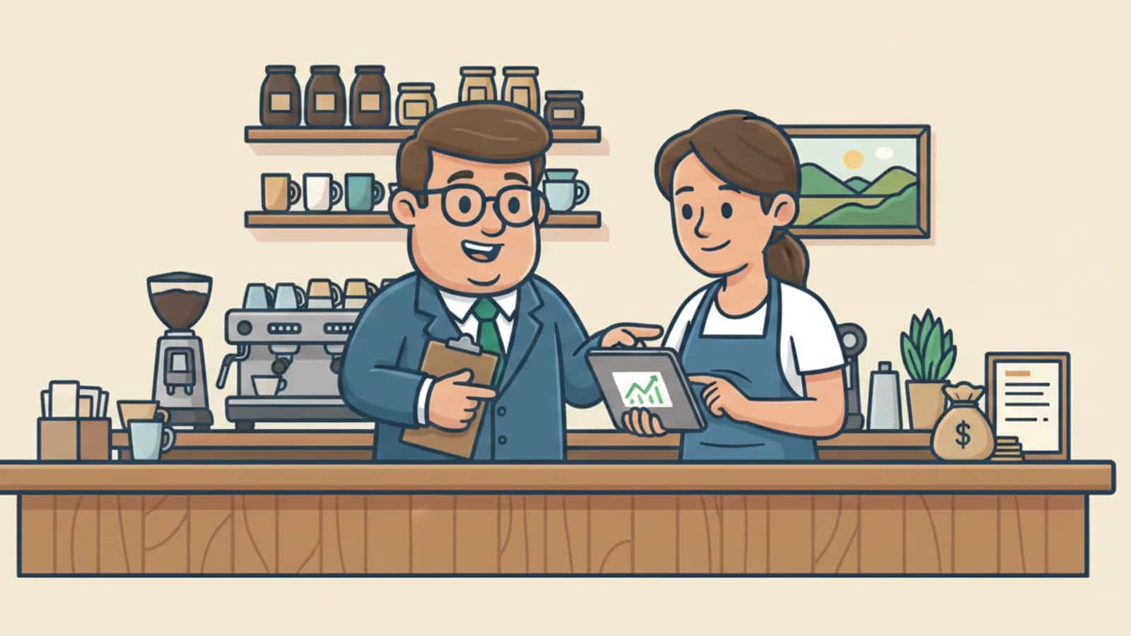 Fred helping a Australian business owner compare Business Loans for Bad Credit in Australia: Practical Approval Strategies...