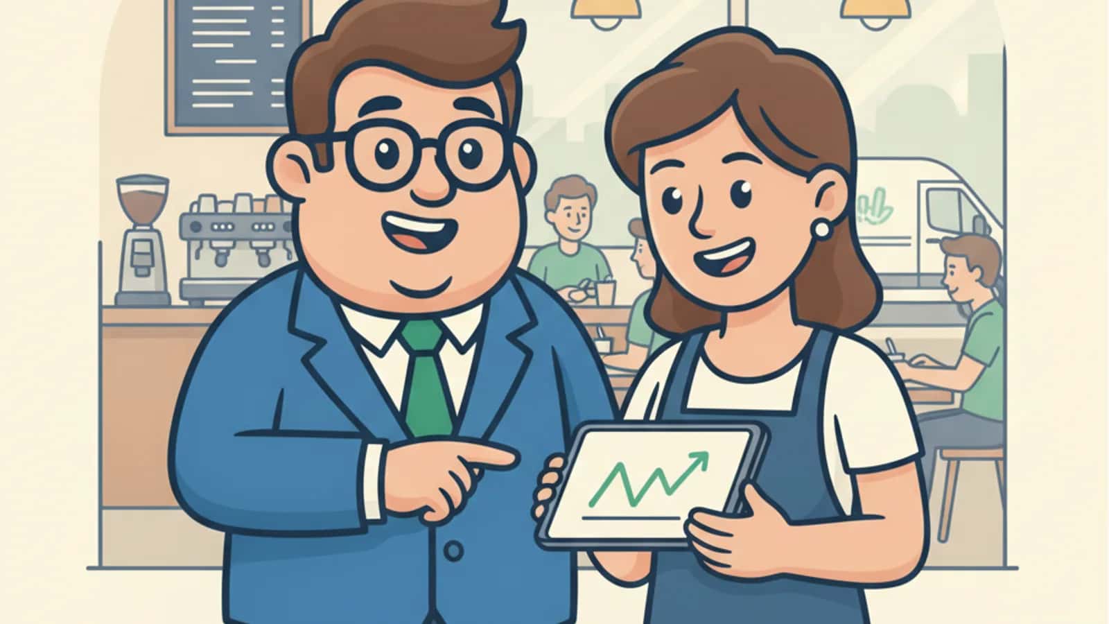 Fred helping a UK business owner compare Revolving Credit Facility: How It Works for UK Businesses