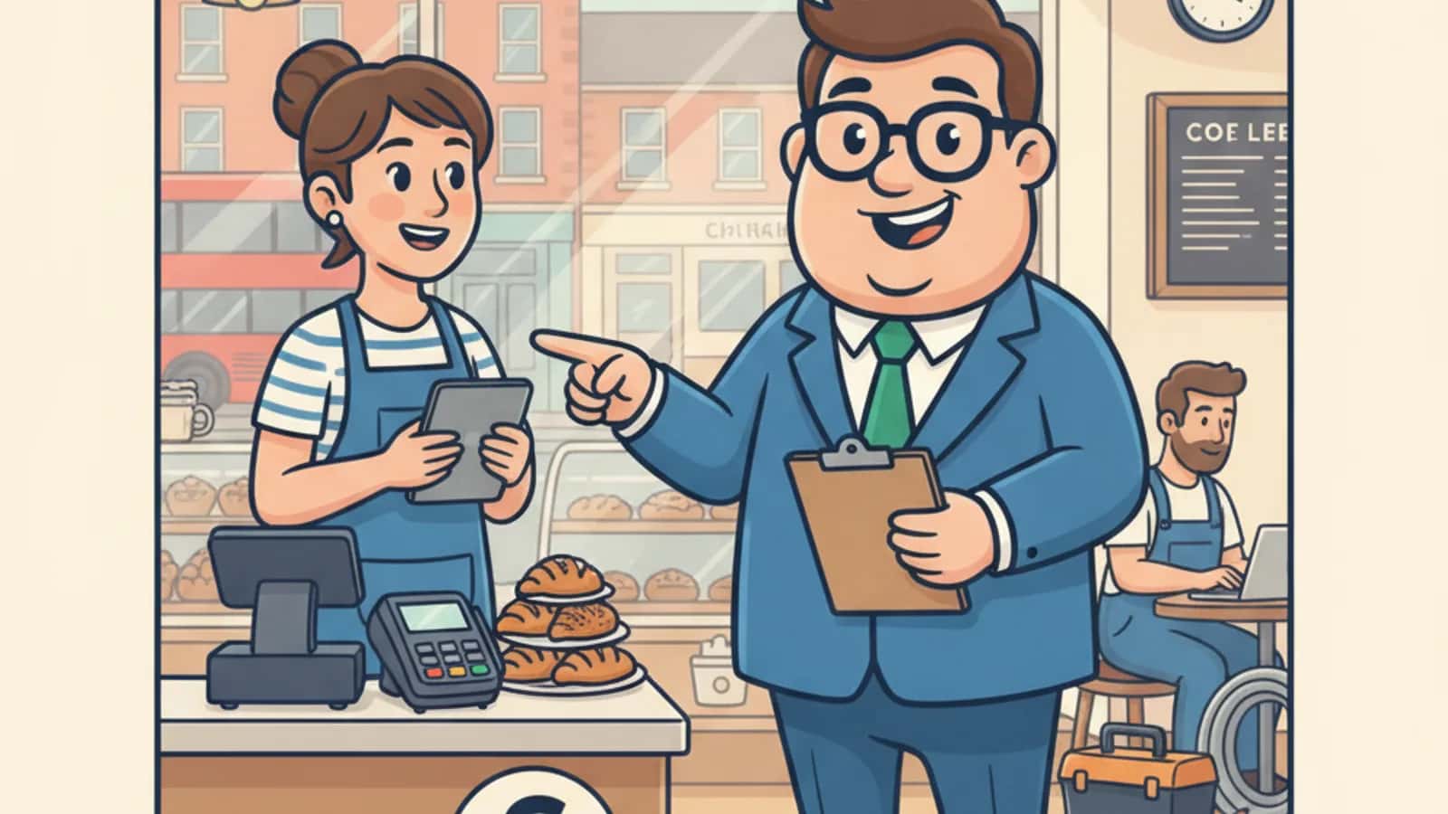 Fred helping a UK business owner compare Can Sole Traders Get a Business Credit Card in the UK