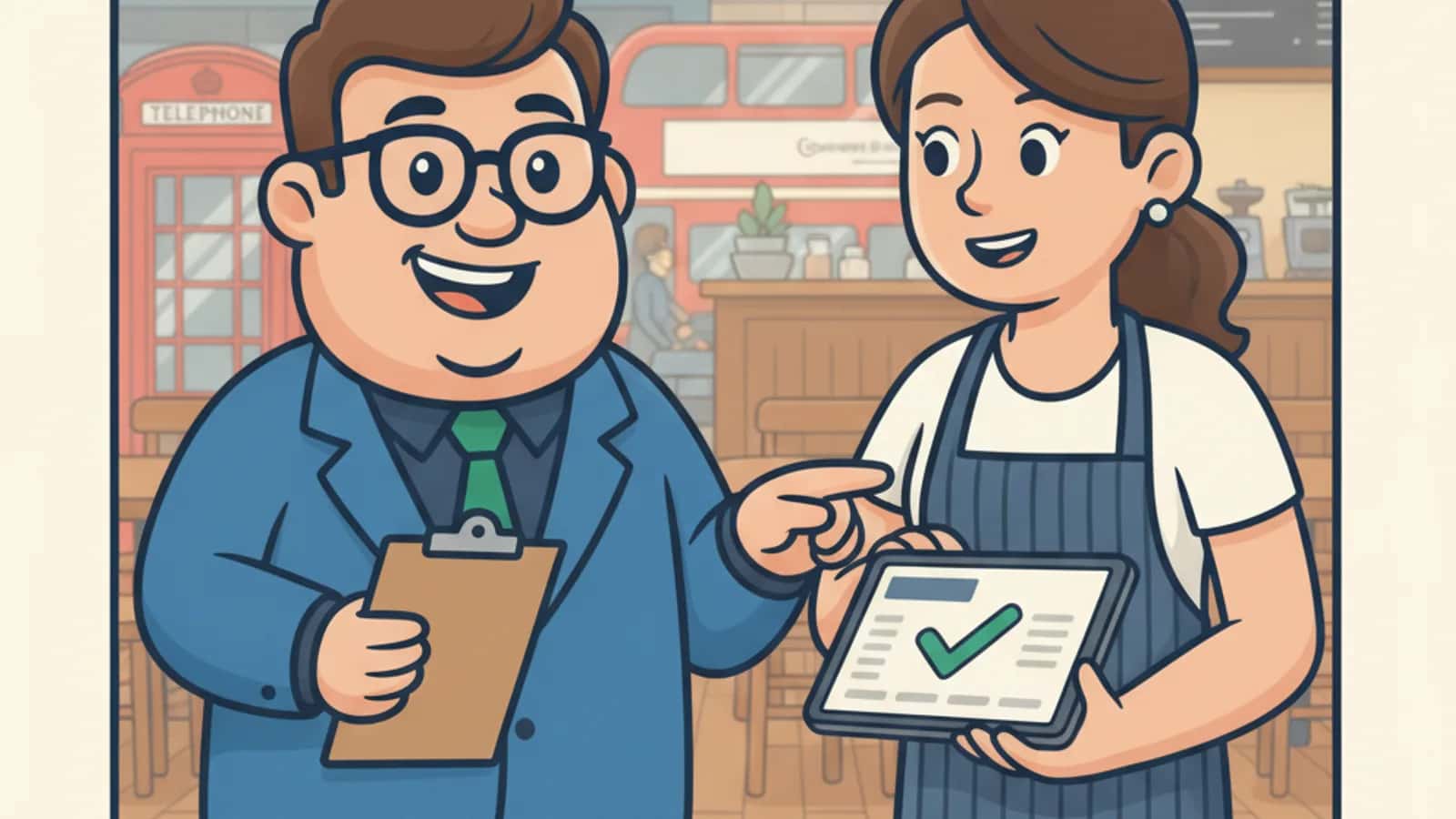 Fred helping a UK business owner compare How Invoice Financing Works When Your Customers Are Slow to Pay