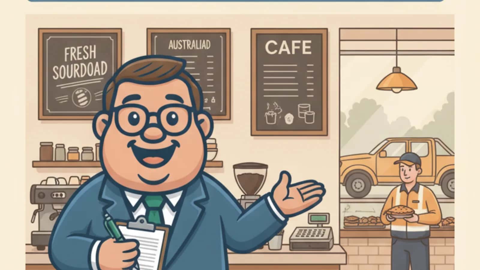 Fred helping a Australian business owner compare Financial Service Act and Global Regulation: What Australian SME Borrowers...