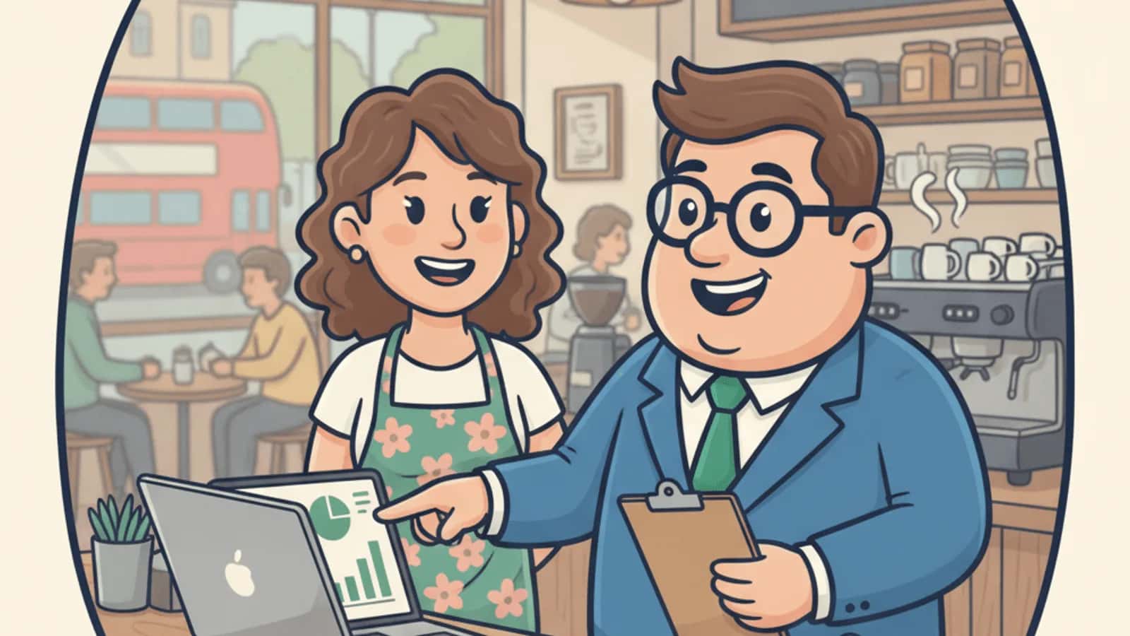 Fred helping a UK business owner compare Unsecured Business Loans: Fast Funding Without Personal Assets at Risk