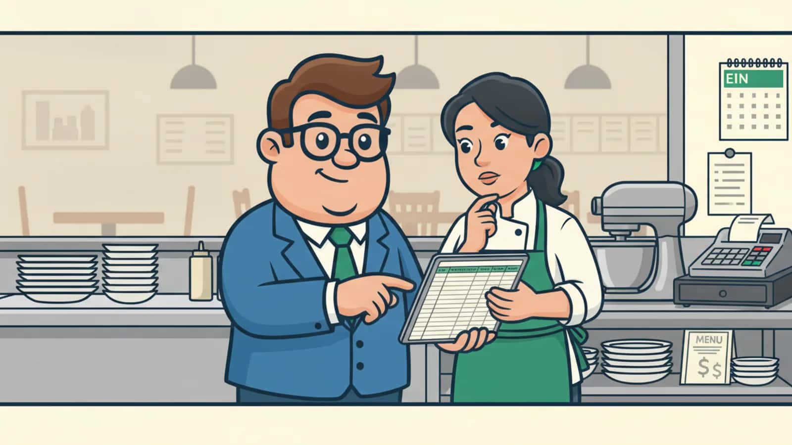Fred explaining How Much Working Capital Can a Restaurant Typically Qualify For to a US business owner