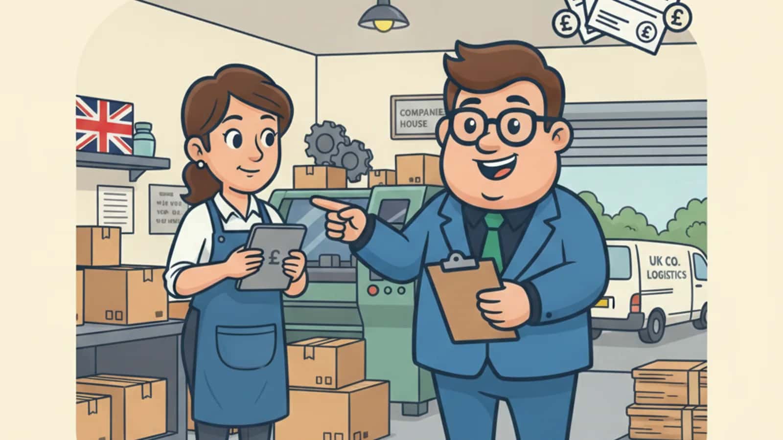 Fred explaining Invoice-Backed Supply Chain Finance Actually Work to a UK business owner