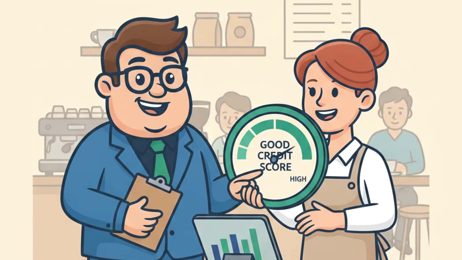 Fred explaining What Credit Score Do You Need to Get a Business Loan in Australia to a Australian business owner