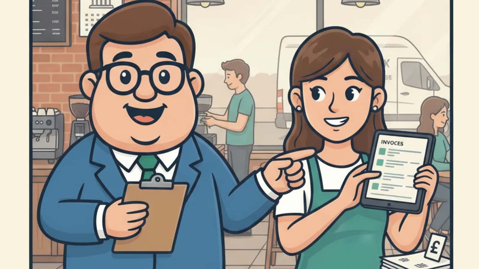 Fred helping a UK business owner compare Invoice Finance for Startups and New Businesses: Can You Access Funding Without...
