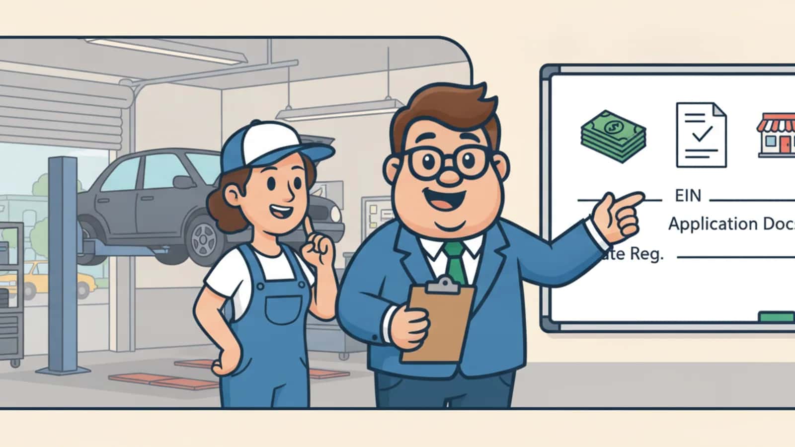 Fred helping a US business owner compare How to Qualify for a Business Loan: Step-by-Step Guide to Lender Requirements