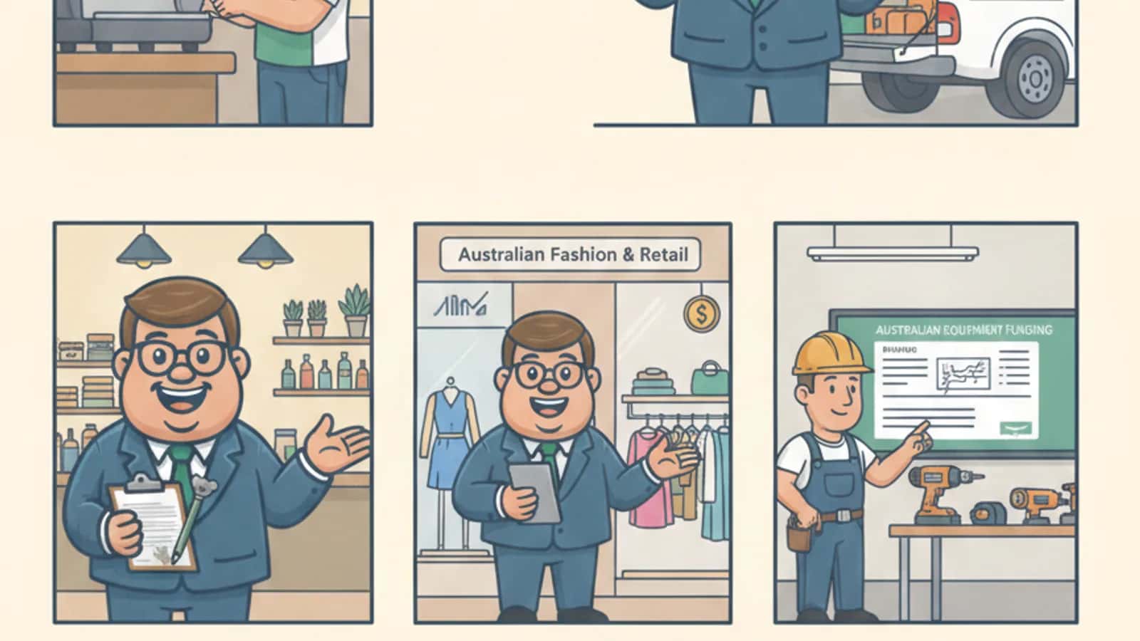 Fred helping a Australian business owner compare Industry‑Specific Business Loans in Australia: Funding for Hospitality,...