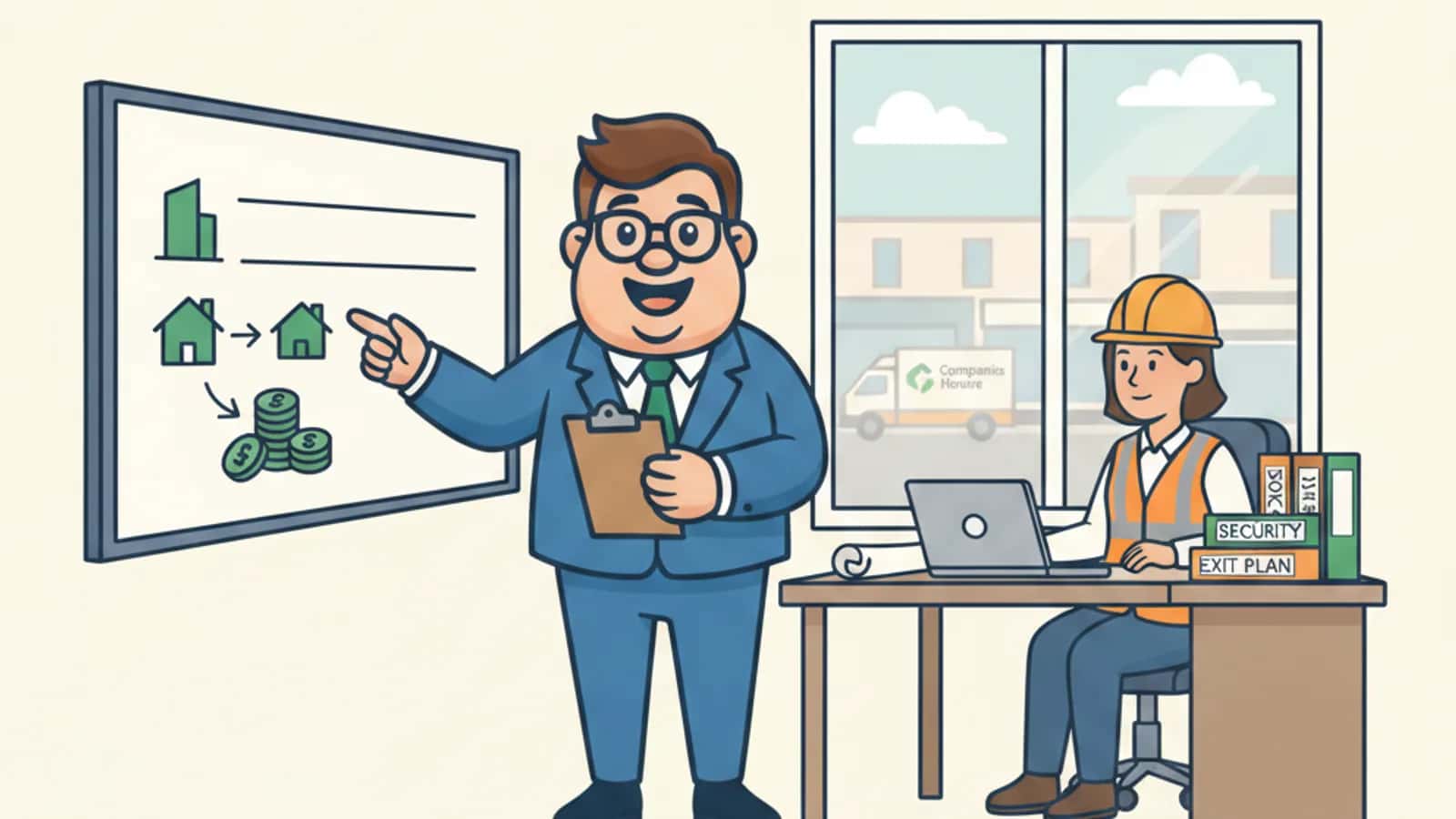 Fred helping a UK business owner compare Bridging Loan Application Checklist: Documents, Security and Exit Evidence