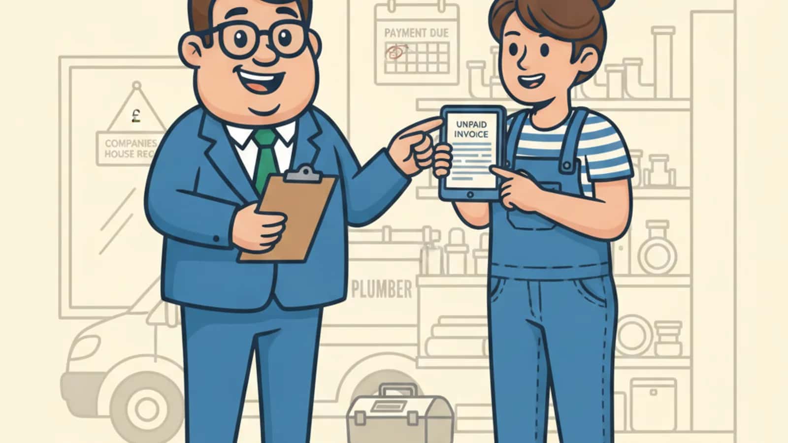 Fred helping a UK business owner compare Invoice Financing for Contractors and Freelancers: Self-Employed Solutions