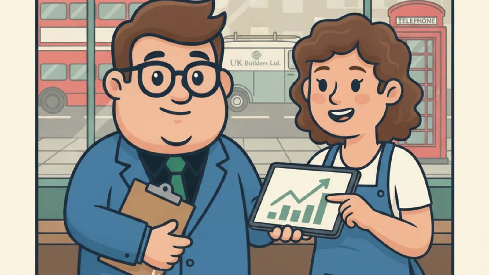 Fred explaining Confidential Invoice Discounting Work Without Customers Knowing to a UK business owner