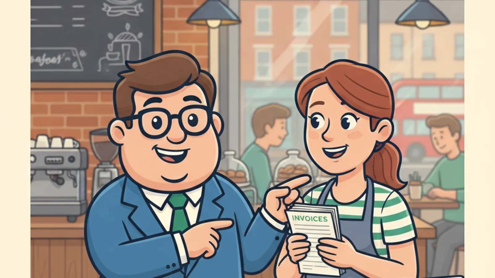 Fred helping a UK business owner compare Confidential Invoice Discounting UK: Keeping Customer Relationships Private
