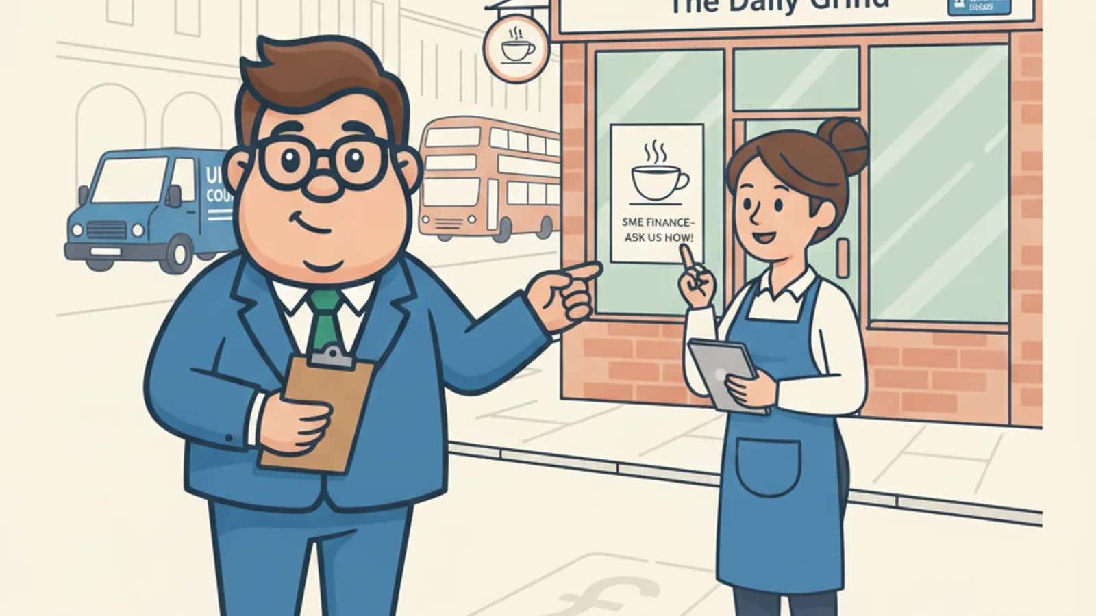 Fred helping a UK business owner compare Business Credit Cards Without a Personal Guarantee: Are They Available in the UK