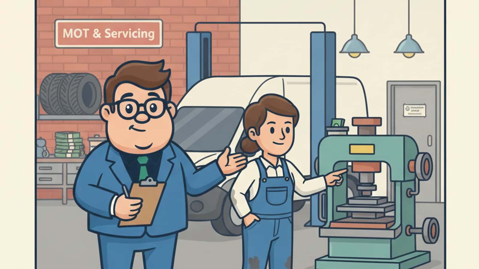 Fred helping a UK business owner compare Asset Finance Application Checklist: What UK Lenders Ask For Before Approval