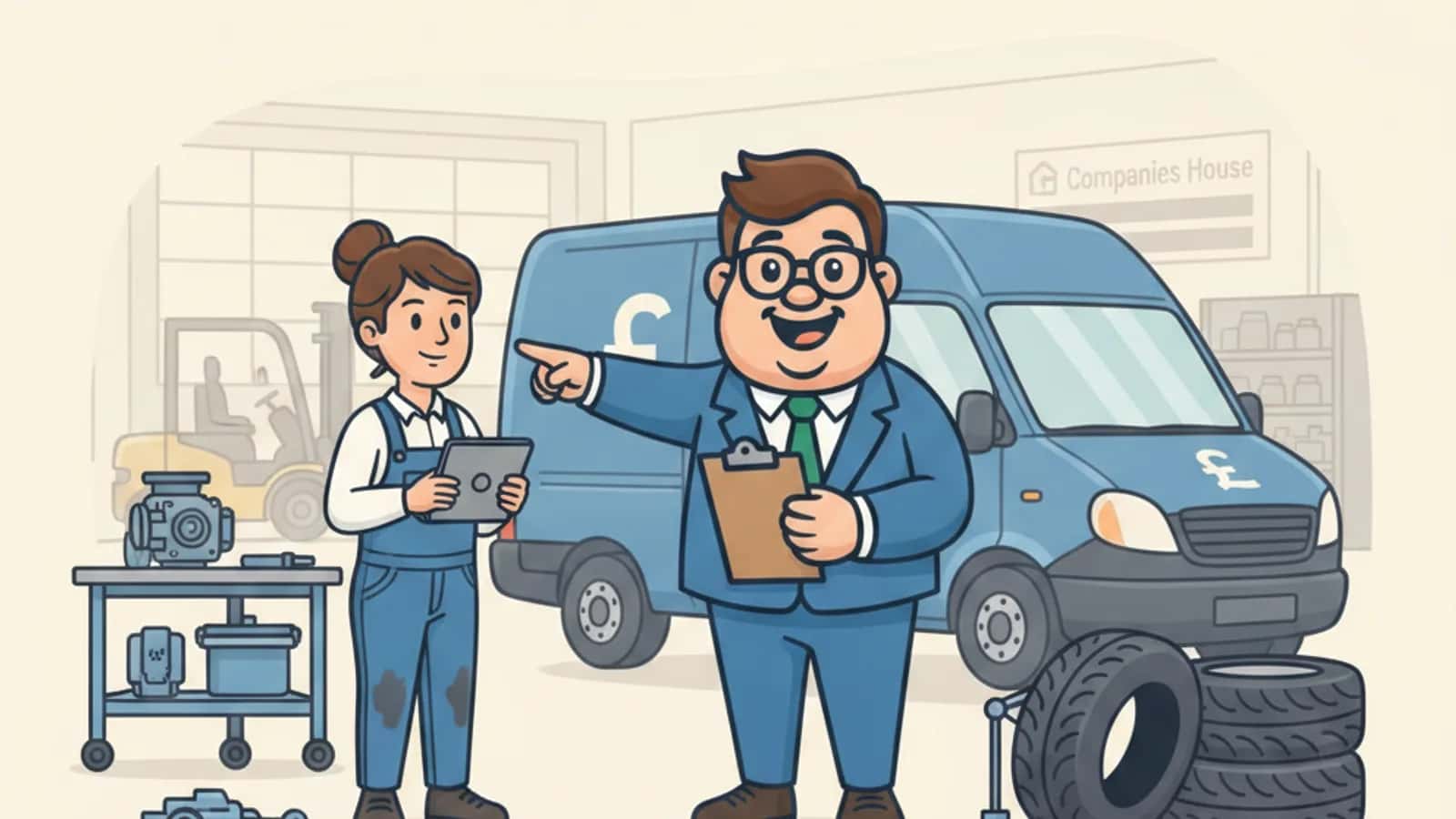 Fred helping a UK business owner compare Equipment Leasing Tax and Accounting Basics for UK SMEs