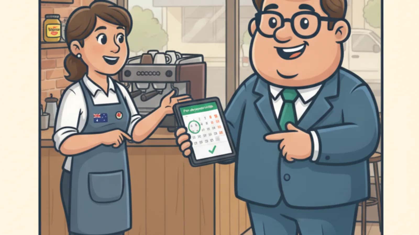 Fred explaining How Long Does Business Loan Pre-Approval Last to a Australian business owner