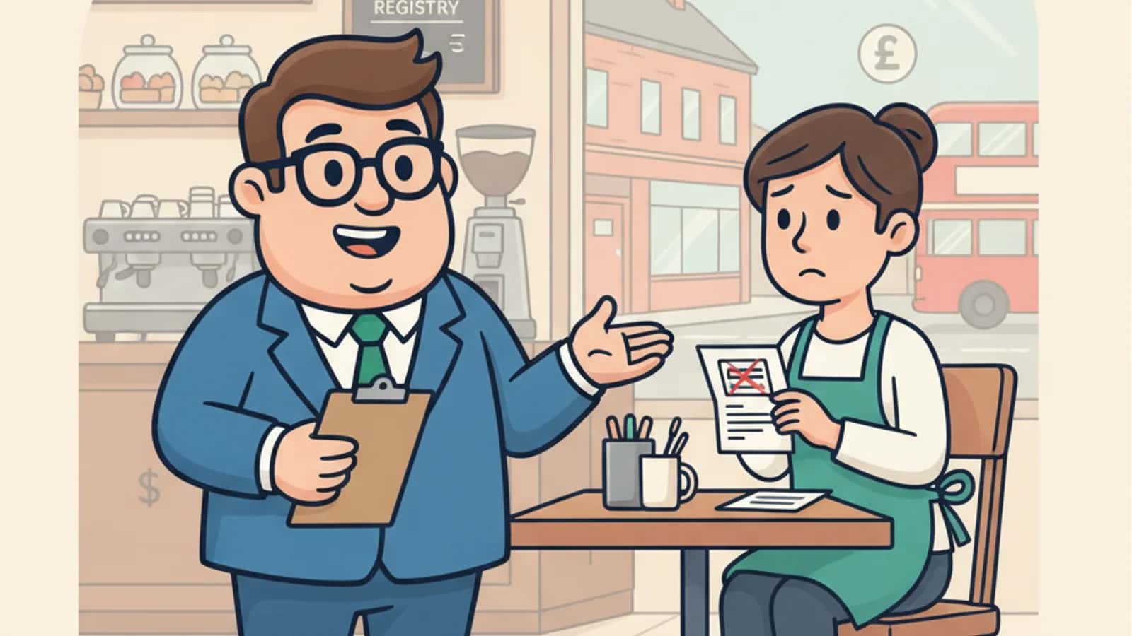 Fred helping a UK business owner compare Was My Business Credit Card Application Declined? What to Do Next