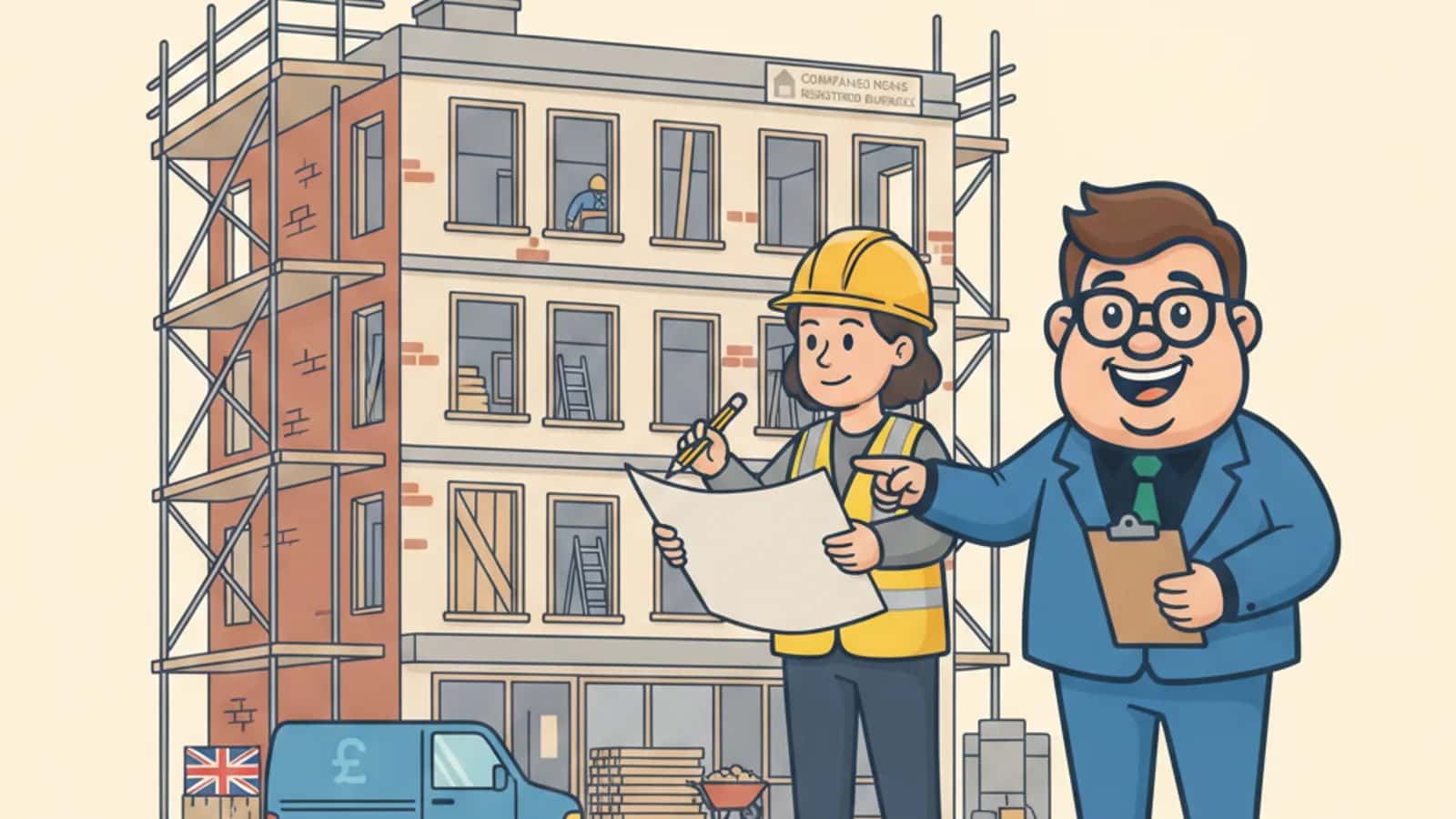 Fred helping a UK business owner compare Office-to-Residential Conversion Finance: Funding Change-of-Use Projects