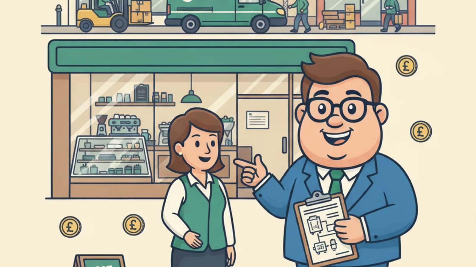 Fred helping a UK business owner compare Asset Finance for Franchises: Funding Fit-Outs, Vehicles and Required Equipment