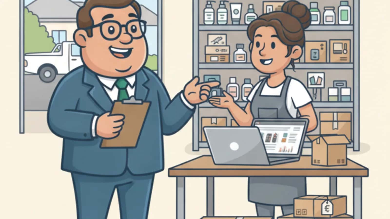 Fred explaining How Much Inventory Funding Can You Get for an Australian Online Store to a Australian business owner