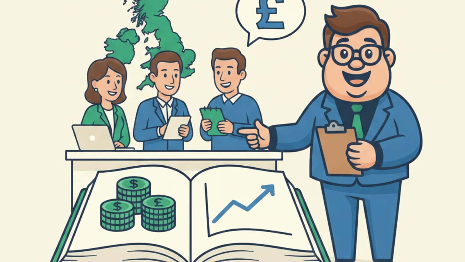 Fred explaining How Much Money Can You Typically Get for Your Startup to a UK business owner