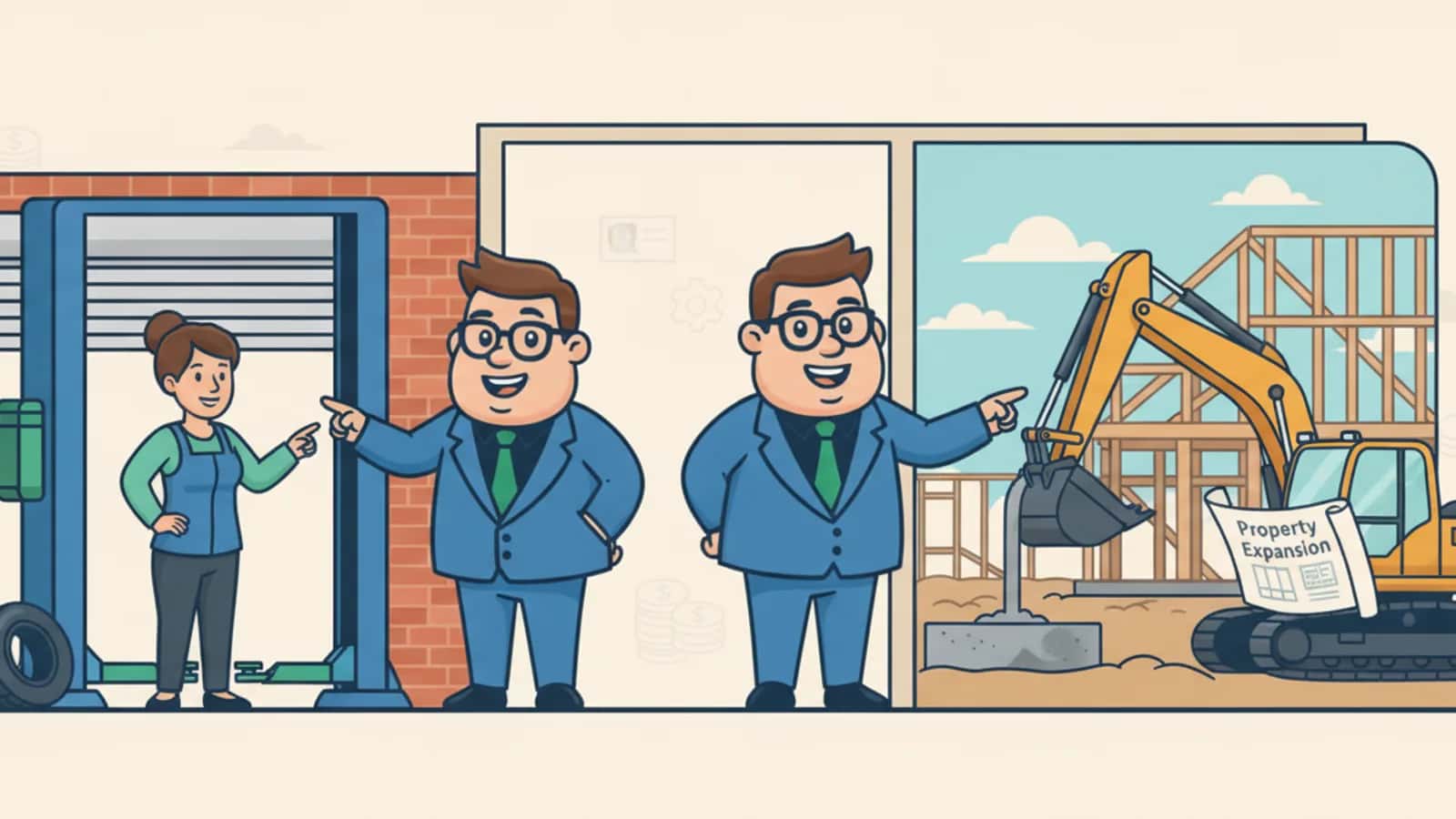 Fred helping a US business owner compare SBA 504 Loan: Requirements, Down Payment, and How the CDC Structure Works