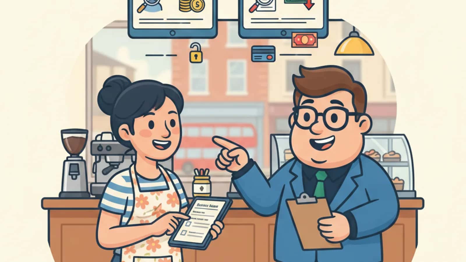 Fred explaining Difference Between a Soft Search and Hard Search for a Business Credit Card Application to a UK business...