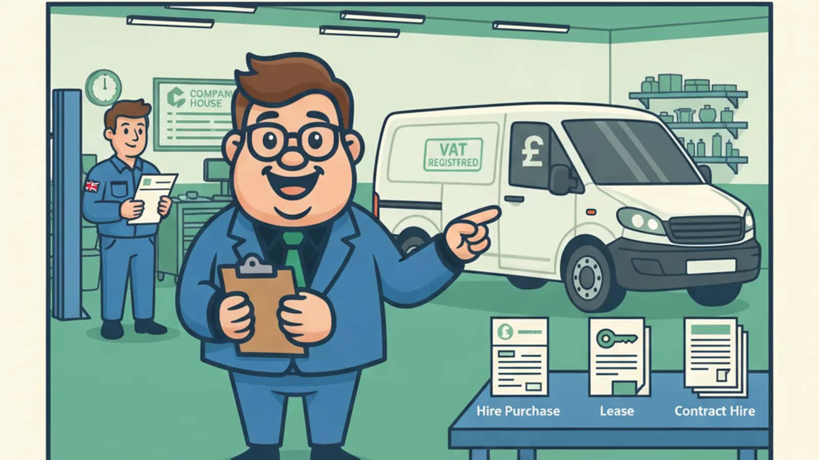 Fred explaining Can I Finance a Van Through My Business to a UK business owner