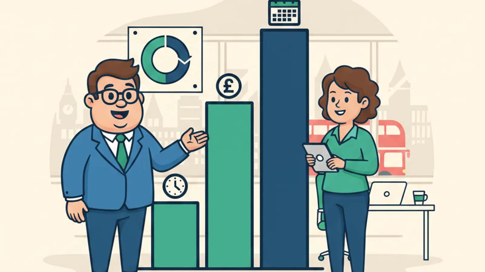 Fred explaining Short-Term Business Loan and How Is It Different From Long-Term to a UK business owner