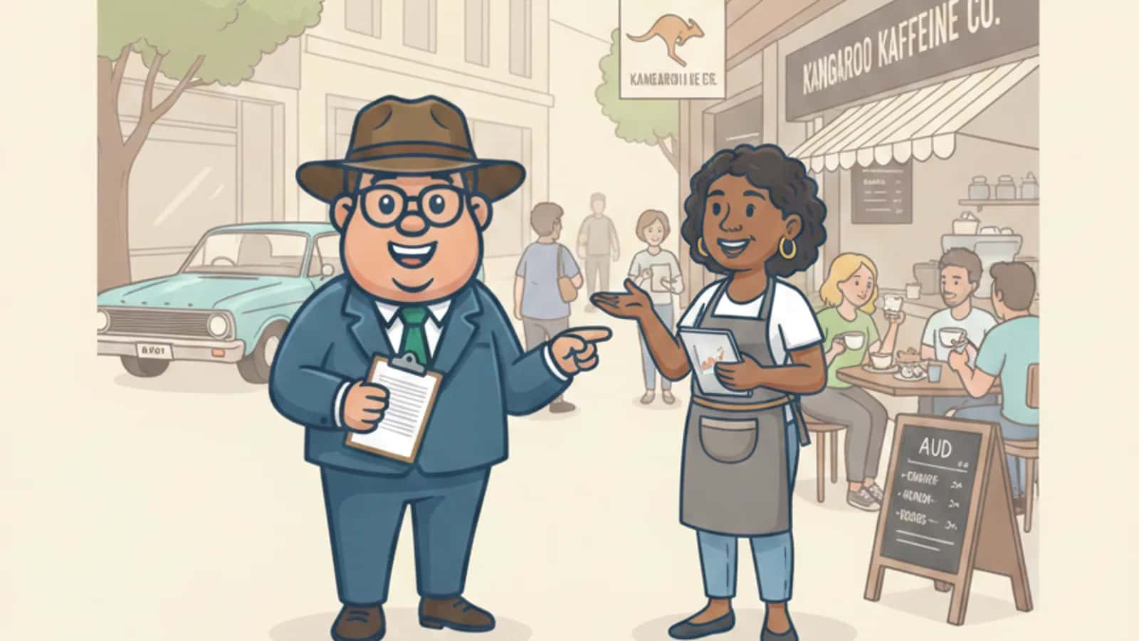 Fred helping a Australian business owner compare Business Loans for Women Entrepreneurs in Australia: Banks, Online...