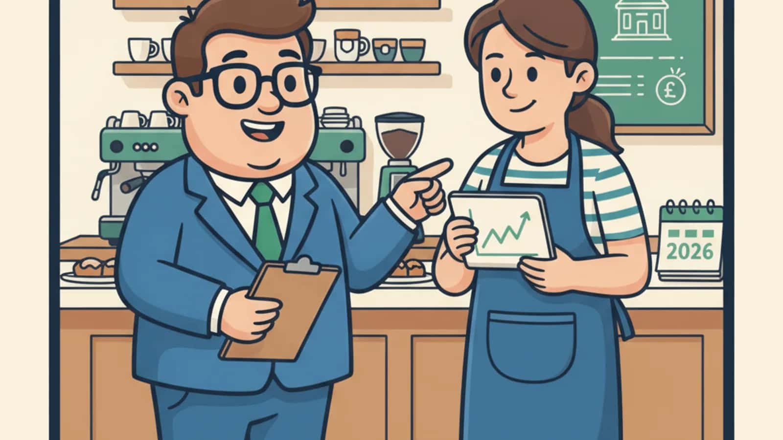 Fred helping a UK business owner compare Business Loan Eligibility Criteria UK: Complete Guide for 2026