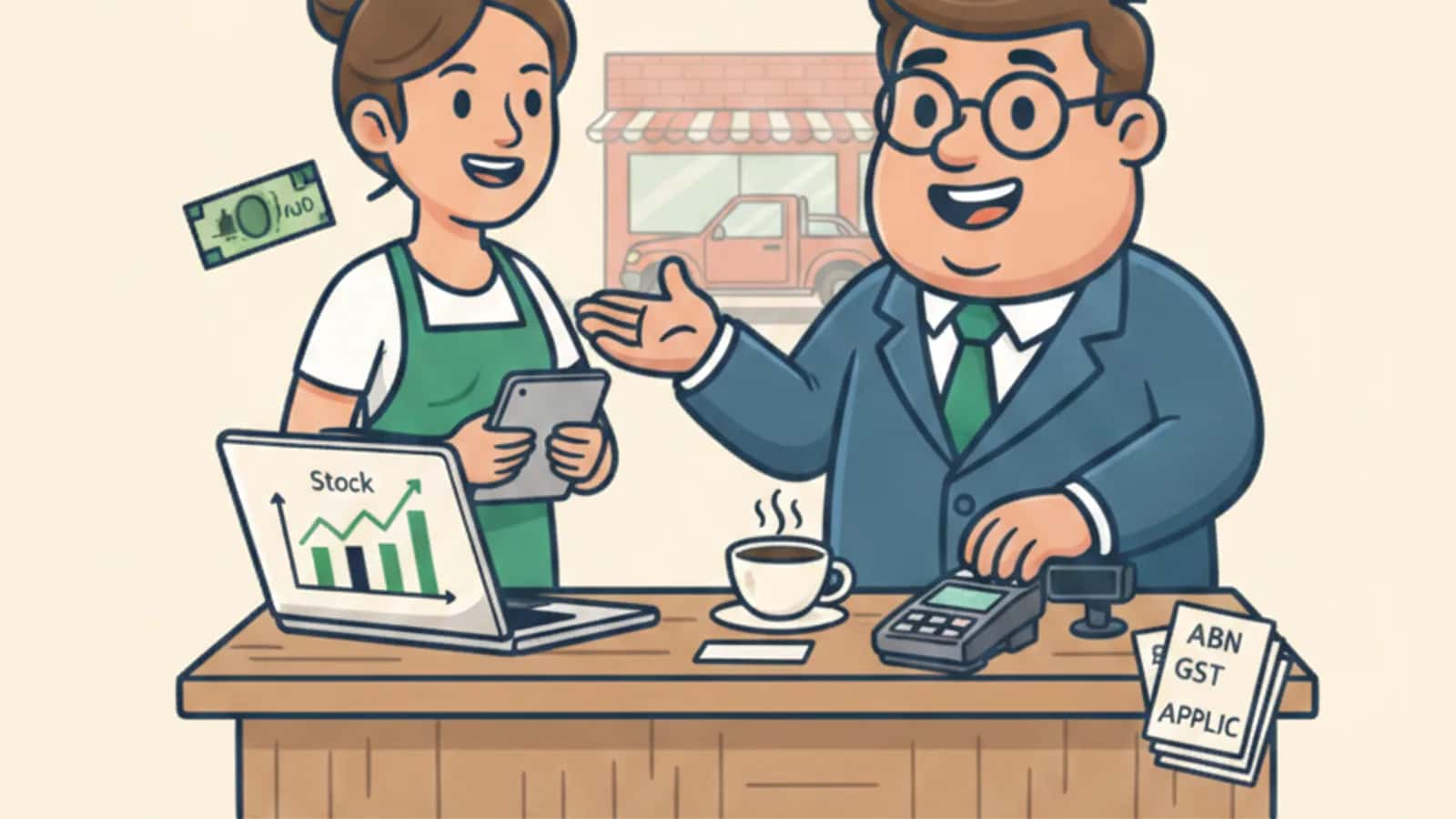 Fred helping a Australian business owner compare Stock and Cash Flow: How Business Owners Read Company Performance for...