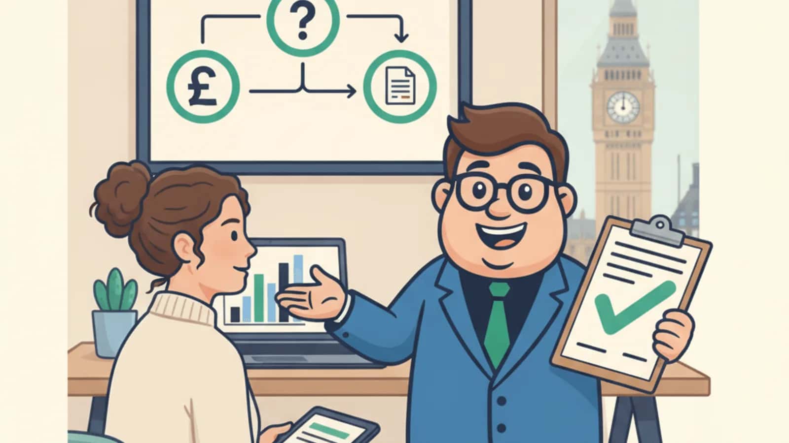 Fred helping a UK business owner compare UTR Number: Complete UK Business Guide 2026