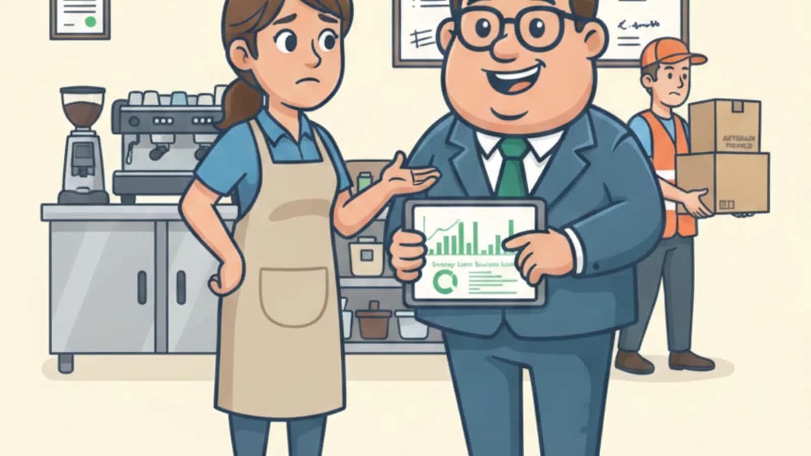 Fred explaining How Much Harder Is It to Get a Business Loan If Your Company Is Less Than 2 Years Old to a Australian...