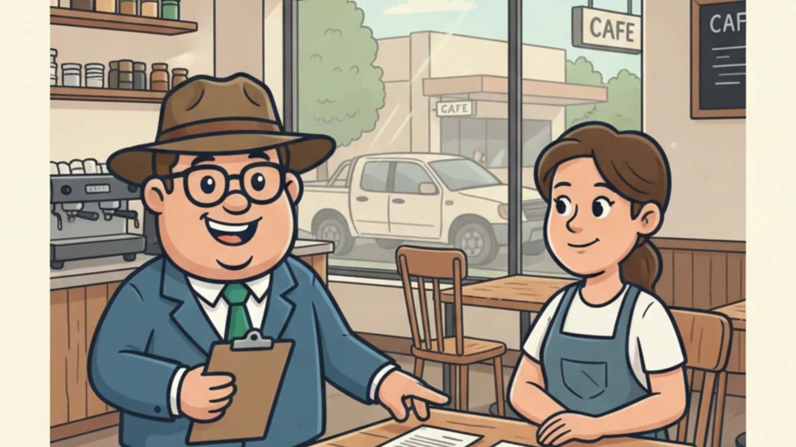 Fred helping a Australian business owner compare Business Debt Consolidation Loans Australia: When Refinancing Multiple...