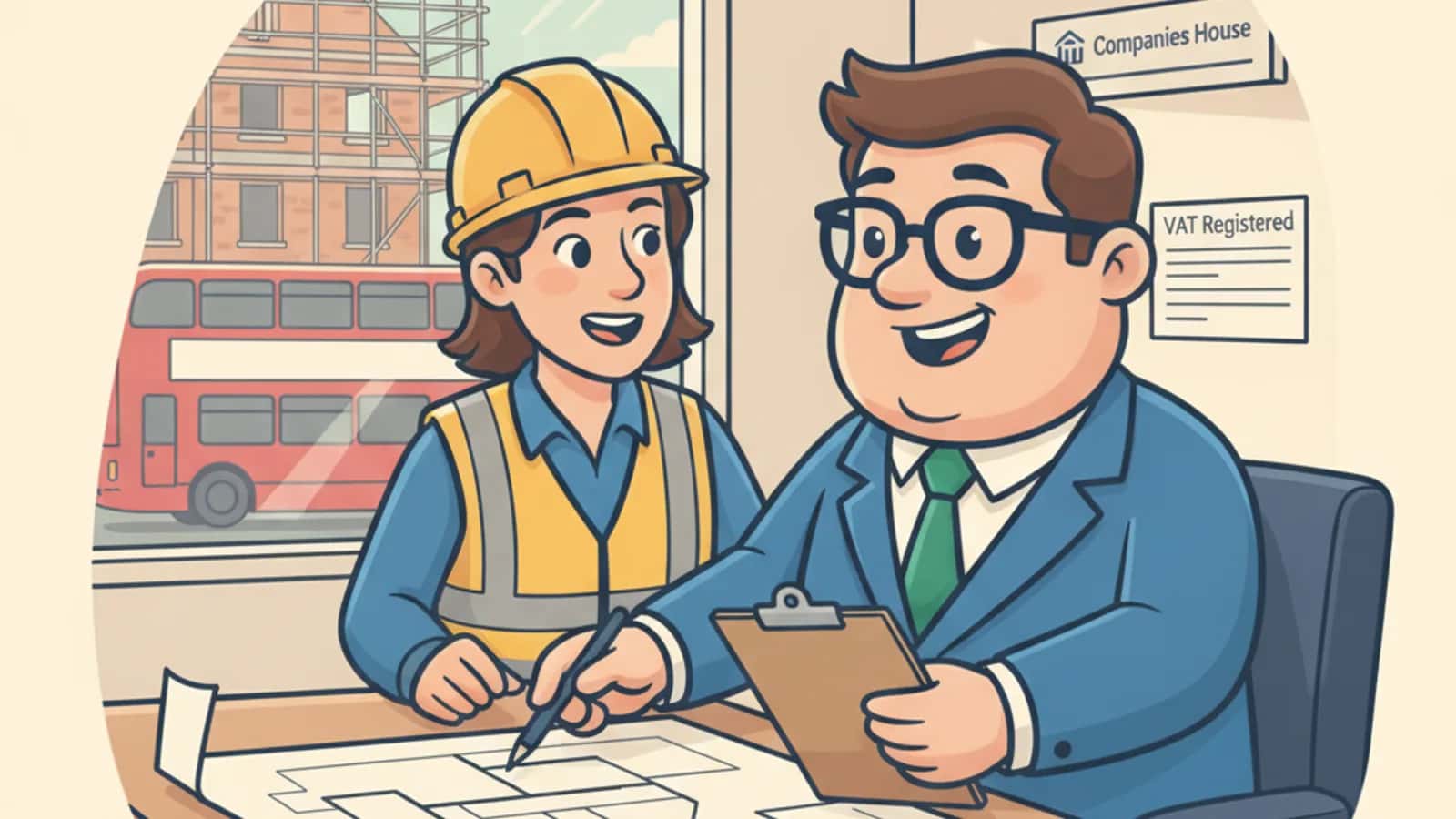 Fred helping a UK business owner compare Development Finance for First-Time Developers: What Lenders Need to See